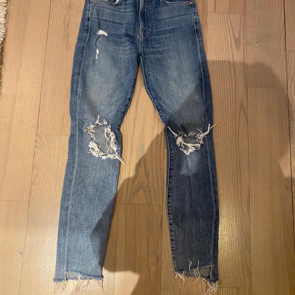 MOTHER Lightening Bolt Jeans - Picture 2 of 3